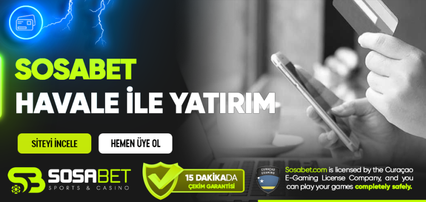 Sosabet Havale ile Yatırım