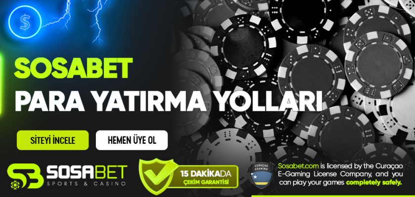 Sosabet Para Yatırma Yolları