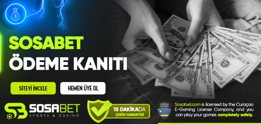 Sosabet Ödeme Kanıtı